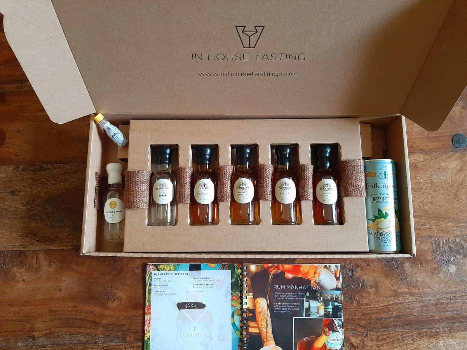 Plantation Rum Tasting In House Tasting